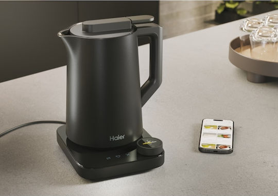 Haier Βραστήρας 1.3lt 2200W Γκρι