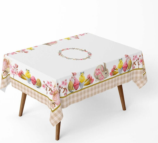 Easter Tablecloth 100% Cotton 140x180cm Club Cotton Price