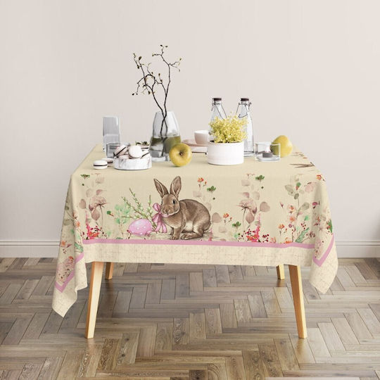 Ostertischdecke 100% Baumwolle 140x180cm Club Cotton Maddi