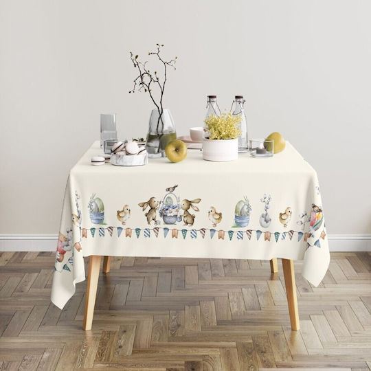Față de masă de Paște 100% bumbac 140x220cm Club Cotton Feta