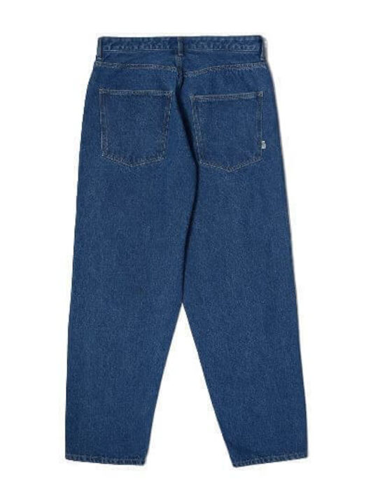 Cromer Signature Trousers in Baggy Line Stone Wash Indigo