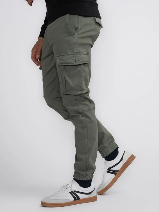 Pantaloni Elastic Khaki