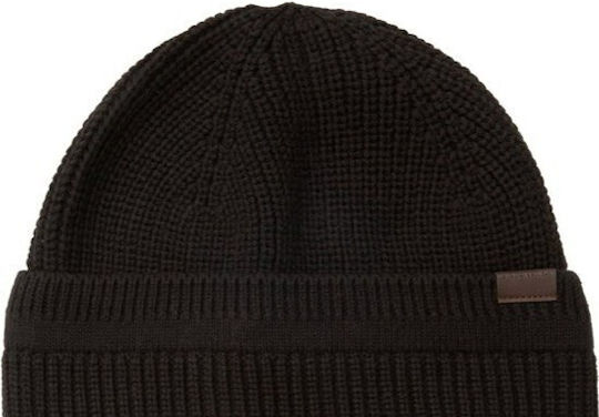 Beanie Beanie Knitted in Black color
