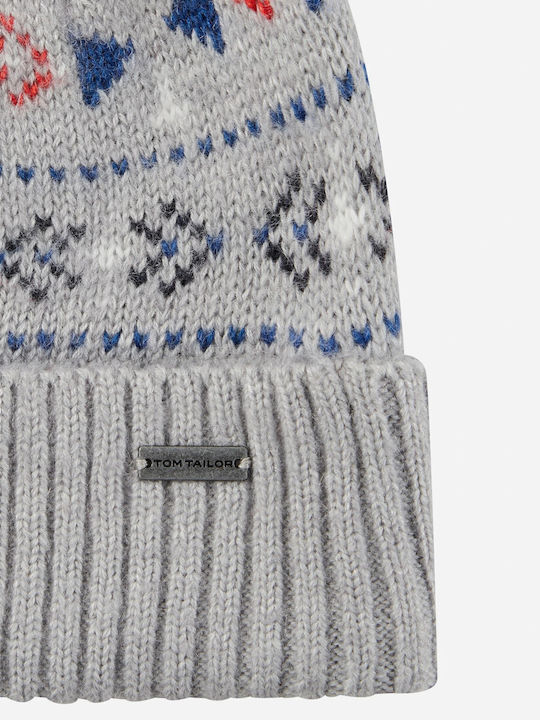 Beanie Beanie Knitted in Gray color