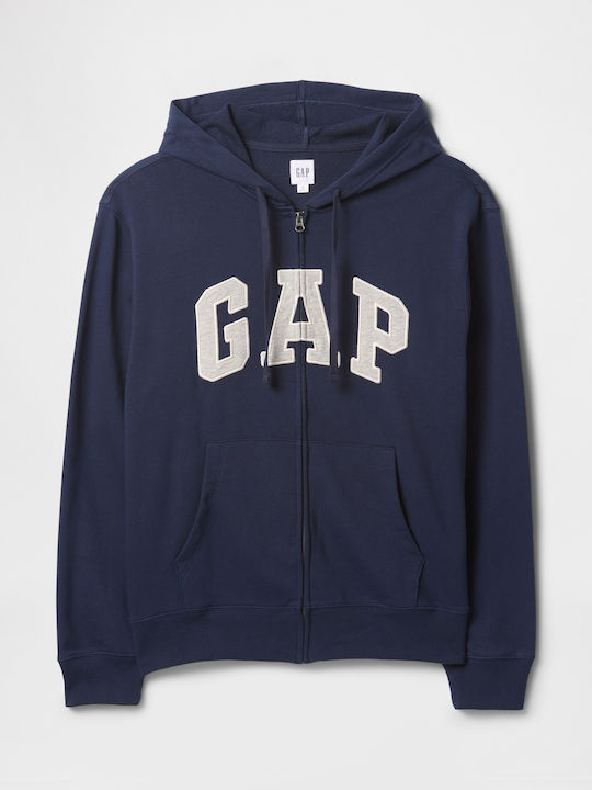 Ζακέτα με Κουκούλα Tapestry Navy