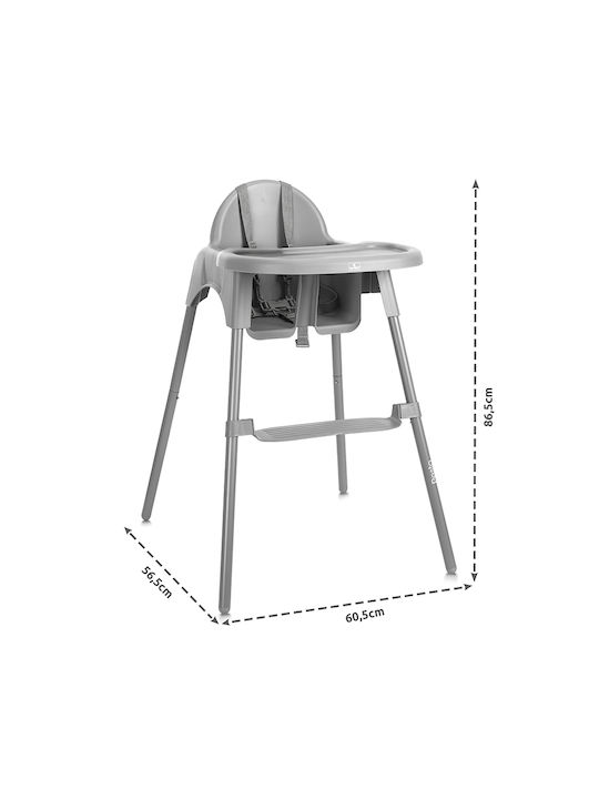 Lorelli Pesto Baby Highchair Black
