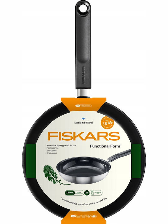 Fiskars Fiskars Aluminum Pan with Ceramic Interior Coating 24cm