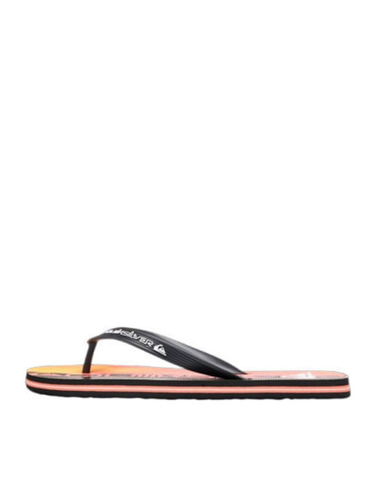 Quiksilver Molokai Art Flip Flops Μαύρα