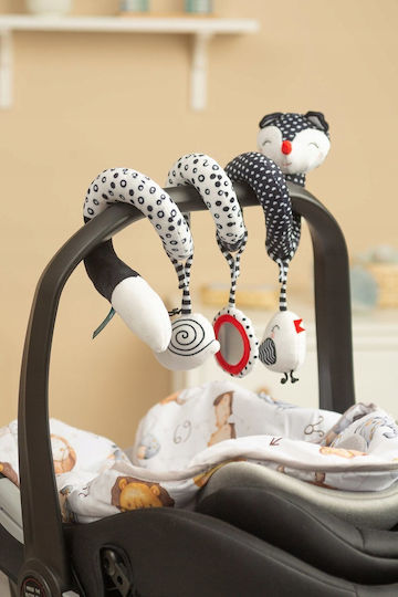 Sensillo Spiral Toy for Crib and Stroller for 0++ Months