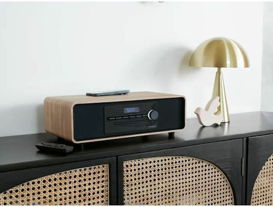 Thomson Ηχοσύστημα 2.0 MIC300IDABBT 60W με CD / Digital Media Player και Bluetooth Καφέ