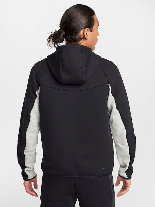 Tech Tech Fleece Hoodie Jacket Black/Grey