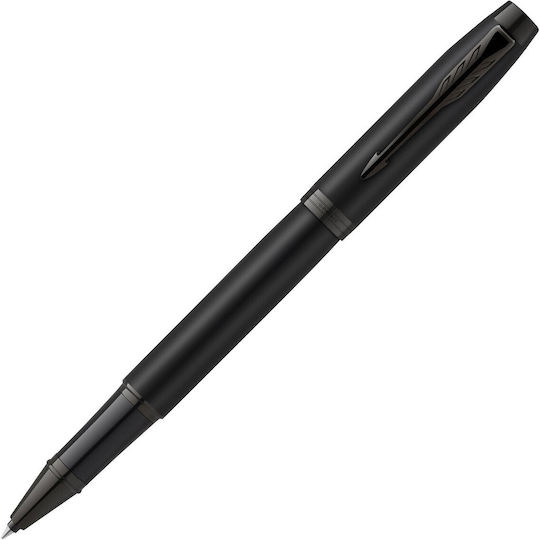 Parker Desk Set with Notebook and Pen IM Core Metal Black 2pcs