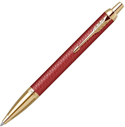 Parker Desk Set with Notebook and Pen IM Premium 1159.3103.04 Red GT 2pcs