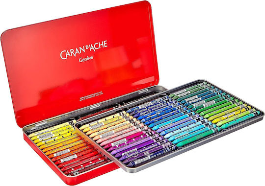Caran D'ache Set von Buntstiften mit 84 Farben