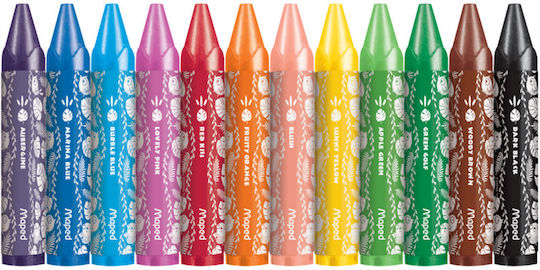 Maped Set de creioane colorate cu 12 culori