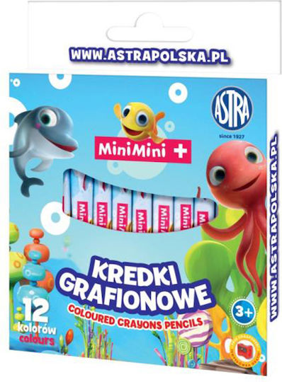 Astra Set von Buntstiften mit 12 Farben