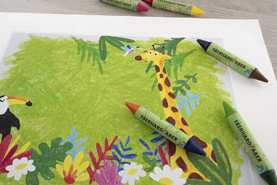 Eberhard Faber Crayons Set 6 Colours