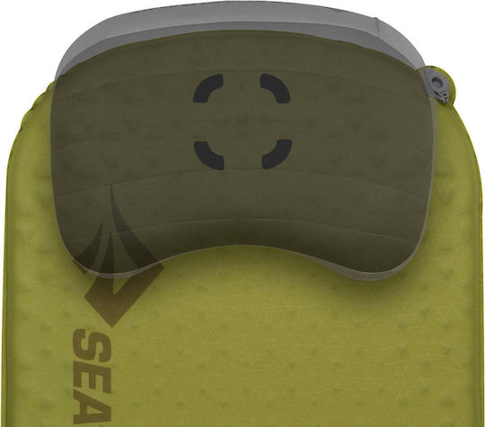 Sea to Summit Rectangular Self-Inflating Single Camping Sleeping Mat Thickness 3.8cm in Khaki color