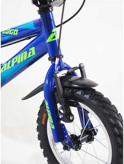 Alpina 12" Παιδικό Ποδήλατo BMX Μπλε