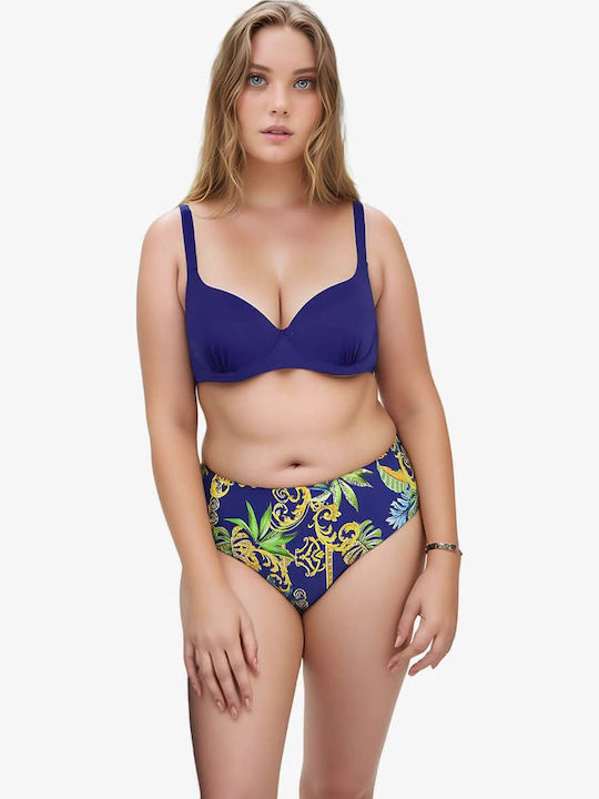 Set Bikini με Ελαφριά Ενίσχυση Πολύχρωμο