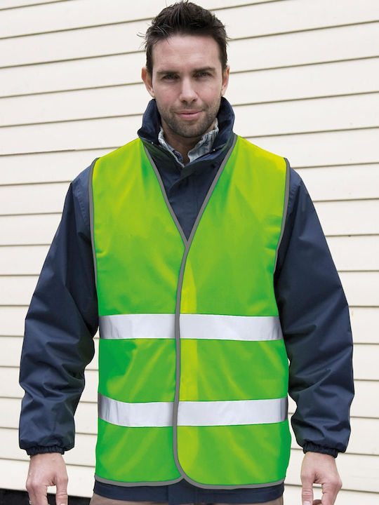 Result Core Enhanced Vis Arbeitsweste mit reflektierenden Bändern Grün Hellgrün