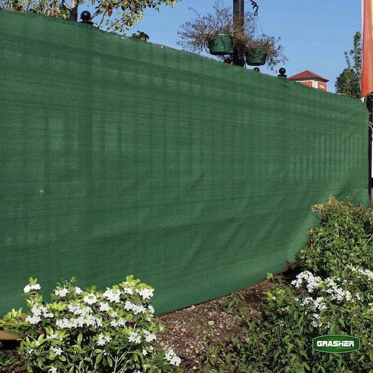 Grasher E125 Rectangular Shade Net Green in Roll 1x50m