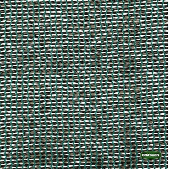 Grasher E125 Rectangular Shade Net Green in Roll 1x50m