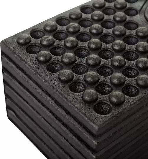 Trekmates Single Camping Sleeping Mat 180x58cm Thickness 1cm in Black color