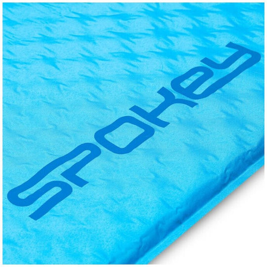 Spokey Air Pad Αυτοφούσκωτο Μονό Υπόστρωμα Camping Πάχους 2.5cm Μπλε