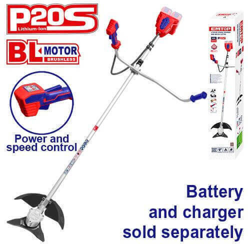 Emtop Χορτοκοπτικό Ώμου / Χειρός Μπαταρίας 40V Solo 5.1kg Brushless