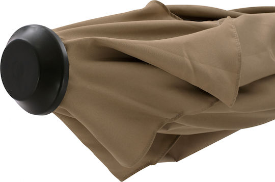 HomeMarkt Cambell Replacement Umbrella Fabric Brown 1.8x2.7m