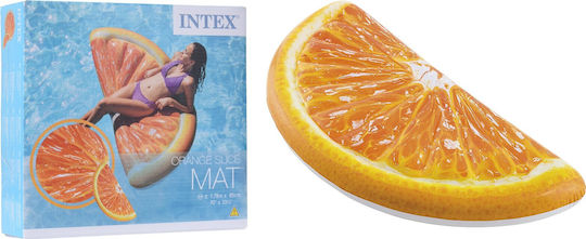 Orange Slice Mat Intex 170x76x17 cm Inflatable Pool Mattress Adults 58763