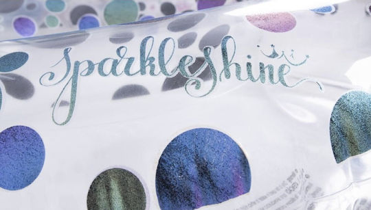 Jilong Sparkle Shine Series Colorful Dots Kid's Inflatable Float for Sea 90cm