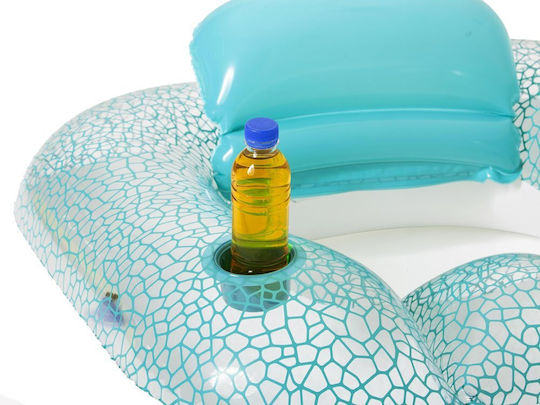 Bestway Inflatable Float for Sea Light Blue 102x94cm