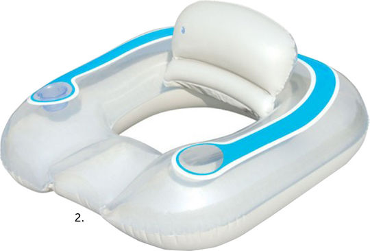 Bestway Inflatable Float for Sea Light Blue 102x94cm