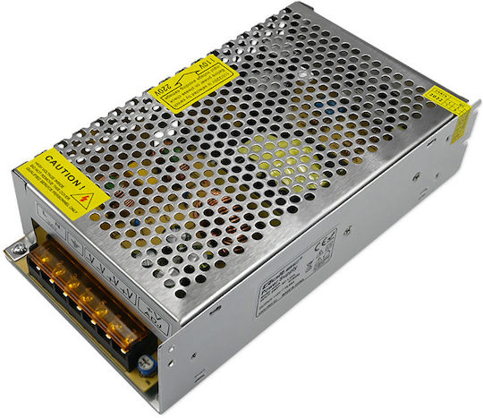 Qoltec Τροφοδοτικό LED IP20 Ισχύος 200W με Τάση Εξόδου 12V