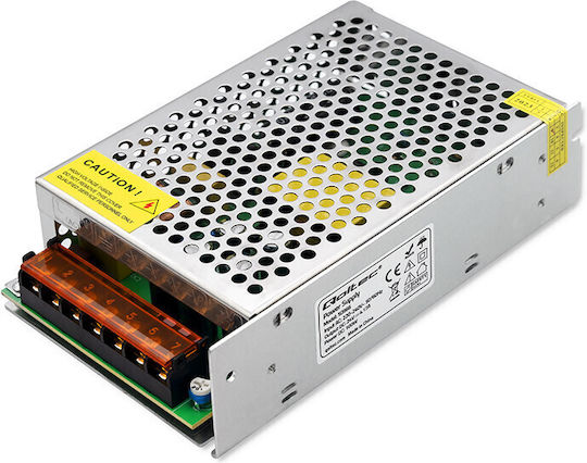 Qoltec Τροφοδοτικό LED IP20 Ισχύος 100W με Τάση Εξόδου 24V