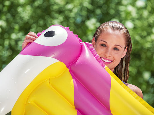 Bestway Tropical Bird Aufblasbares Pool-Luftmatratze Flamingo Rosa 183x76cm