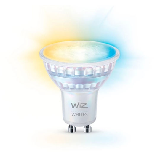 WiZ Smart Λάμπα LED για Ντουί GU10 και Σχήμα PAR16 Ρυθμιζόμενο Λευκό Dimmable