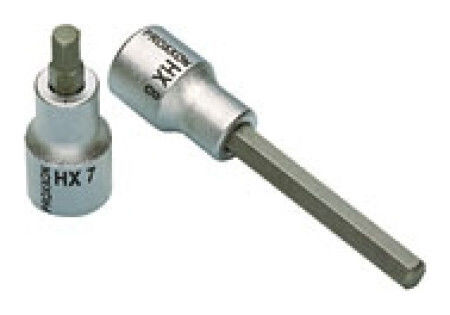 Proxxon Μακρύ Καρυδάκι με Μύτη Allen Μέγεθος H10x100mm