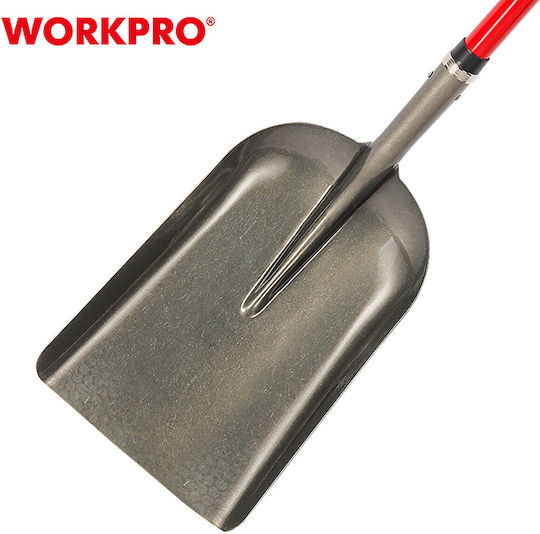 Square Nose Shovel Fiberglass Handle 1110mm Wp335003 Workpro