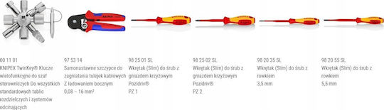 Knipex Τσάντα Πλάτης με 23 Εργαλεία Ηλεκτρολόγου