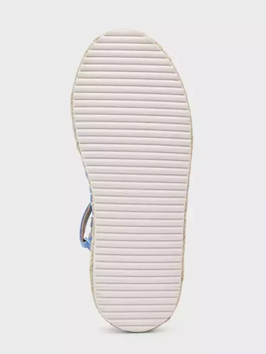 Espadrille Jute Flowers Denim Mayoral