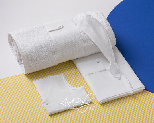 Lina Baby Set Tauföldecken Weiße 2Stücke