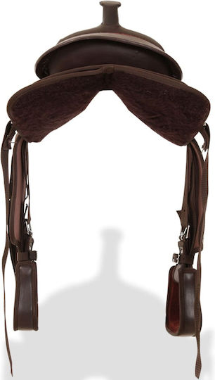vidaXL Horse Saddle 33cm 91351