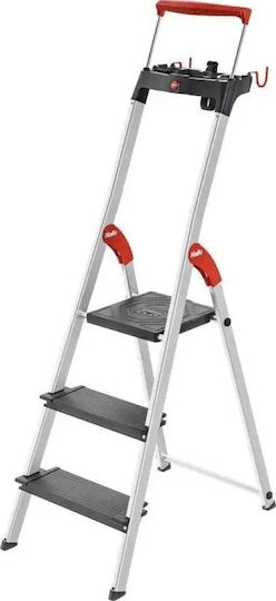 Household Ladder L100 Topline Aluminum 5 Steps