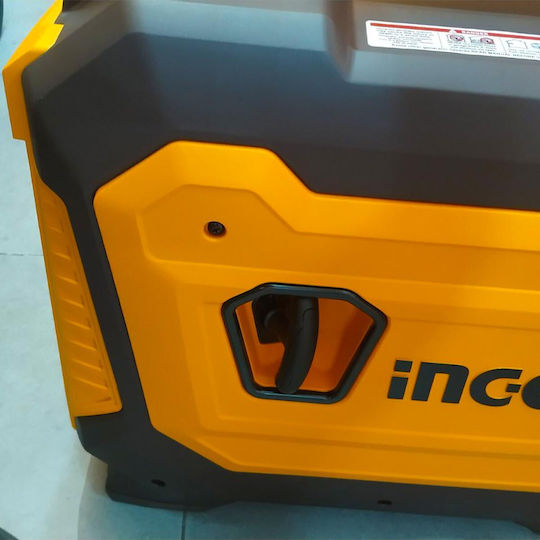 Ingco Silent Generator Suitcase Inverter Gasoline Four-stroke with Handle and Maximum Power 4kVA