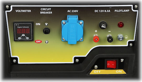 Delta Generators Benzin mit Kickstart