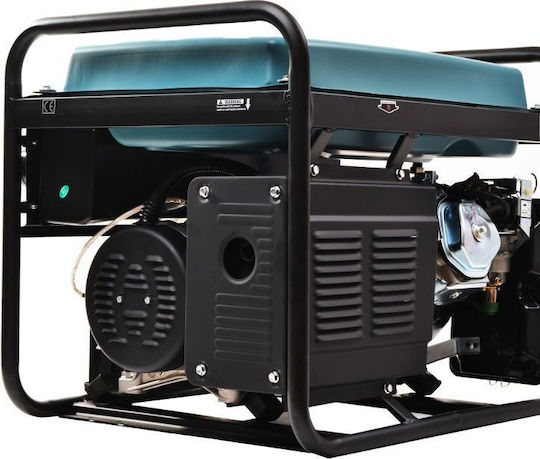 Könner & Söhnen Three-phase Generator Gasoline Four-stroke with Handle and Maximum Power 5kVA