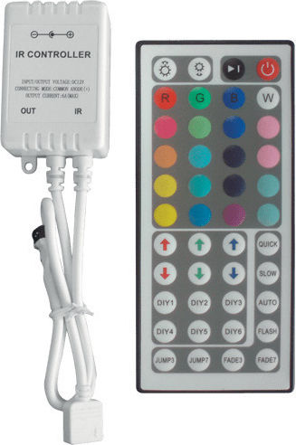 Elmark Ασύρματο RGB Controller IR με Τηλεχειριστήριο 12V DC 10A IP20 99RGBCONTROL2
